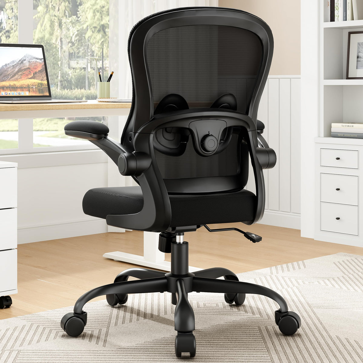 SOMEET office chair mesh back for breathable comfort and all-day cooling.