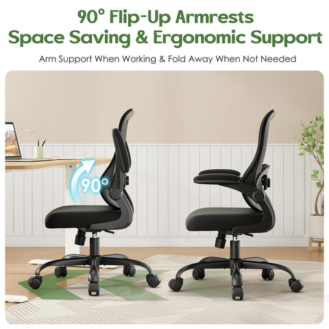 SOMEET space-saving design fits compact desks without compromising comfort.