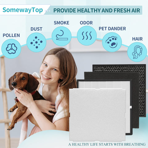 SOMEWAYTOP MinusA2 pre-filter captures dust before reaching the filter