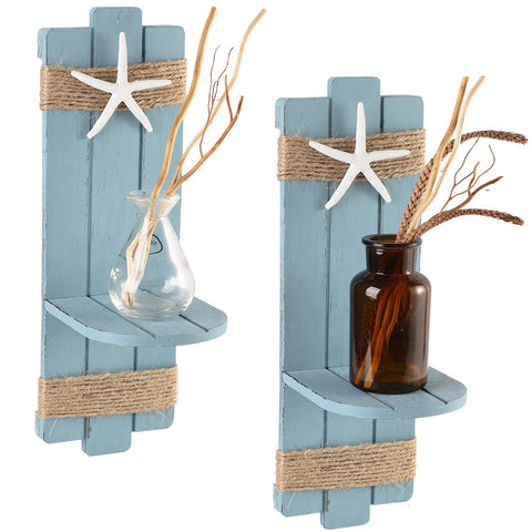 SOMTO Beach Starfish Wall Sconce dining area creates nautical focal point