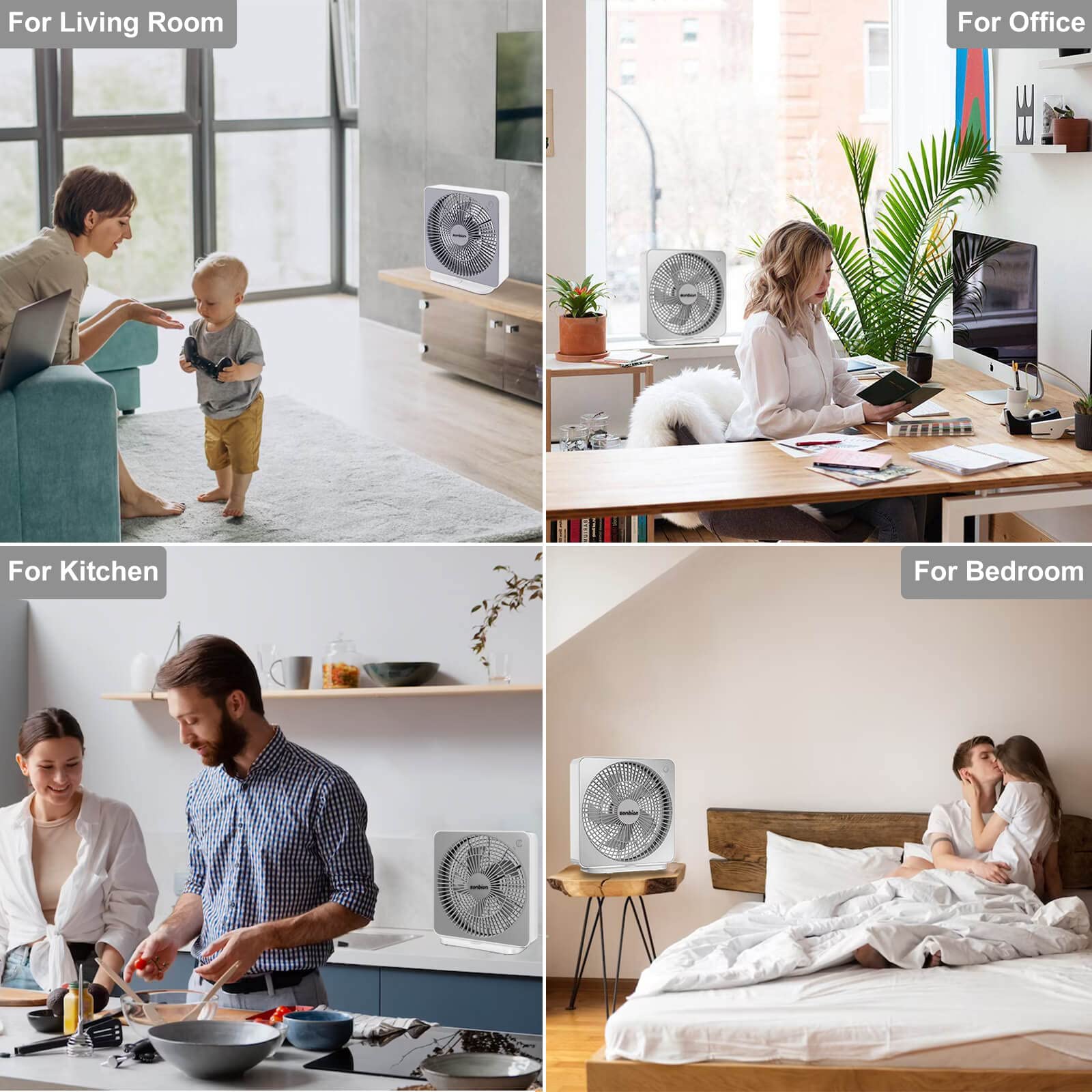 SONBION box fan supported by responsive after-sale service.