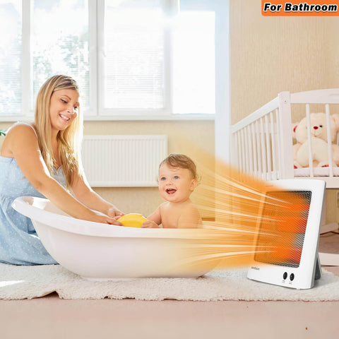 SONBION Radiant Space Heater energy-saving performance in action