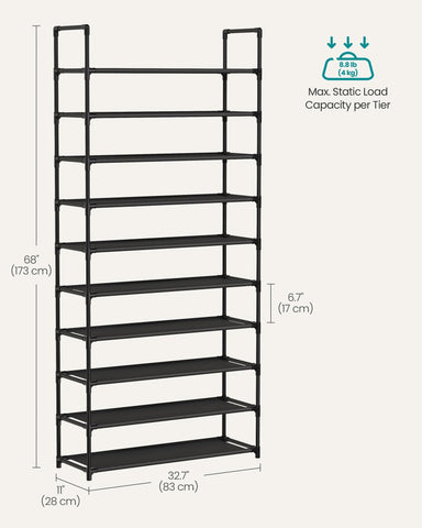 Songmics detailed-assembly view emphasizes tool-free setup and sturdy frame.