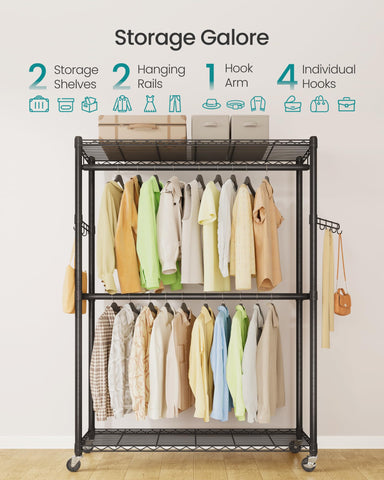 SongMICS high-strength steel frame supports heavy loads for durable daily use.
