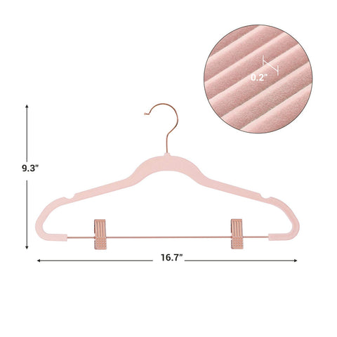SONGMICS 24-pack built with adjustable, movable clips for versatile clothing widths.