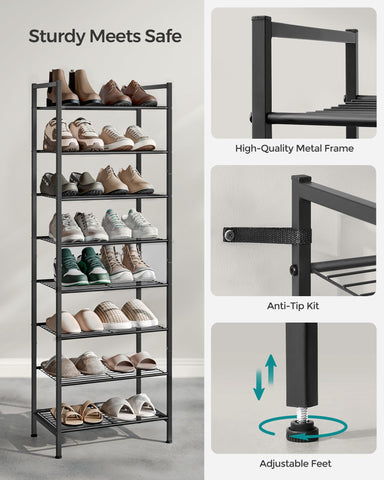 SongMICS anti-tip kit attached for safer wall mounting.