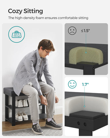 Songmics assembly screws preview shows easy setup process.