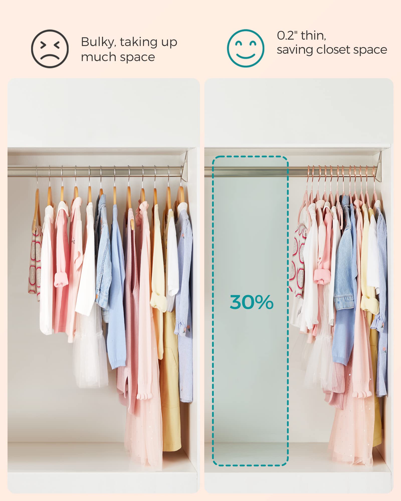 SongMics durable ABS and metal hanger supports up to 6.6 lb.