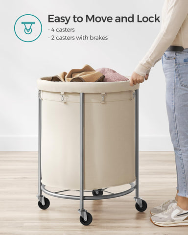 Songmics sturdy bag with clasps keeps contents secure during transport