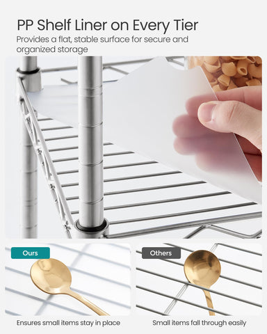 SONGMICS extendable rack adapts to wall space with adjustable height.