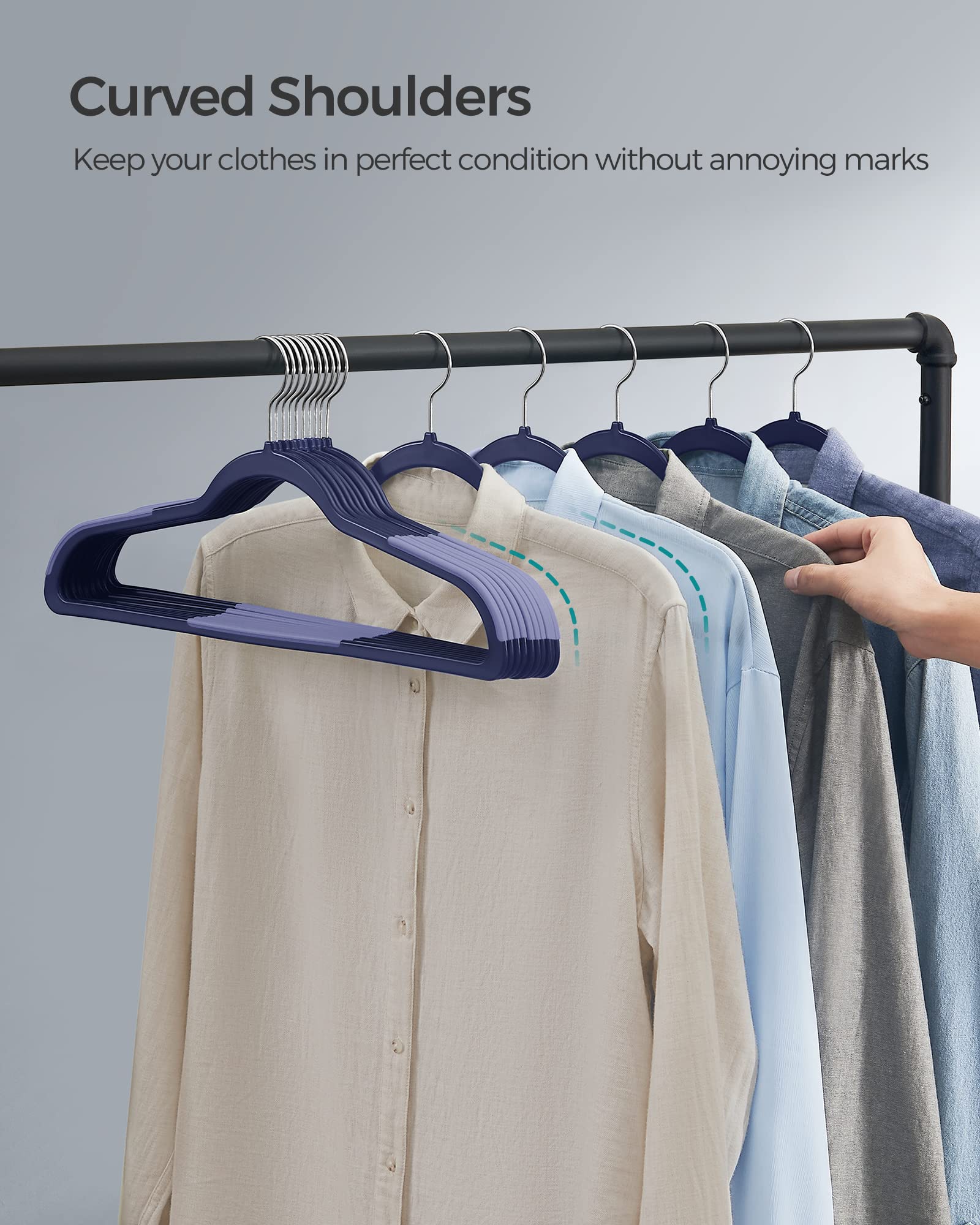 Songmics bulk pack simplifies wardrobe rotation and daily outfit planning.