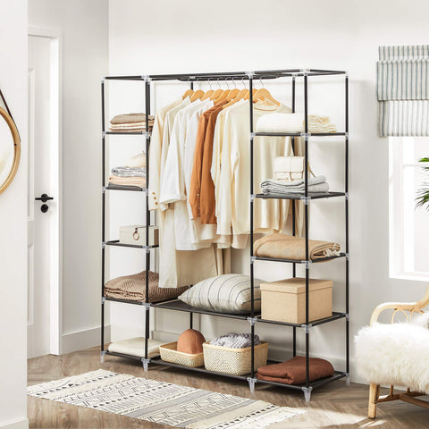 SONGMICS wardrobe easy tool-free assembly for quick setup