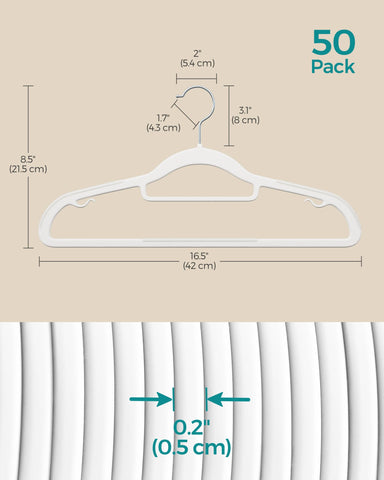 SONGMICS central bar for ties keeps outfits organized