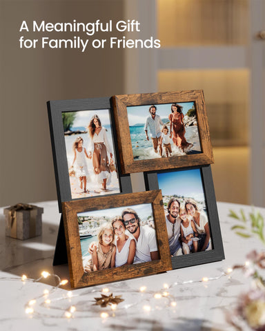 SONGMICS four-pack collage frames ideal for gifting or gallery setup.