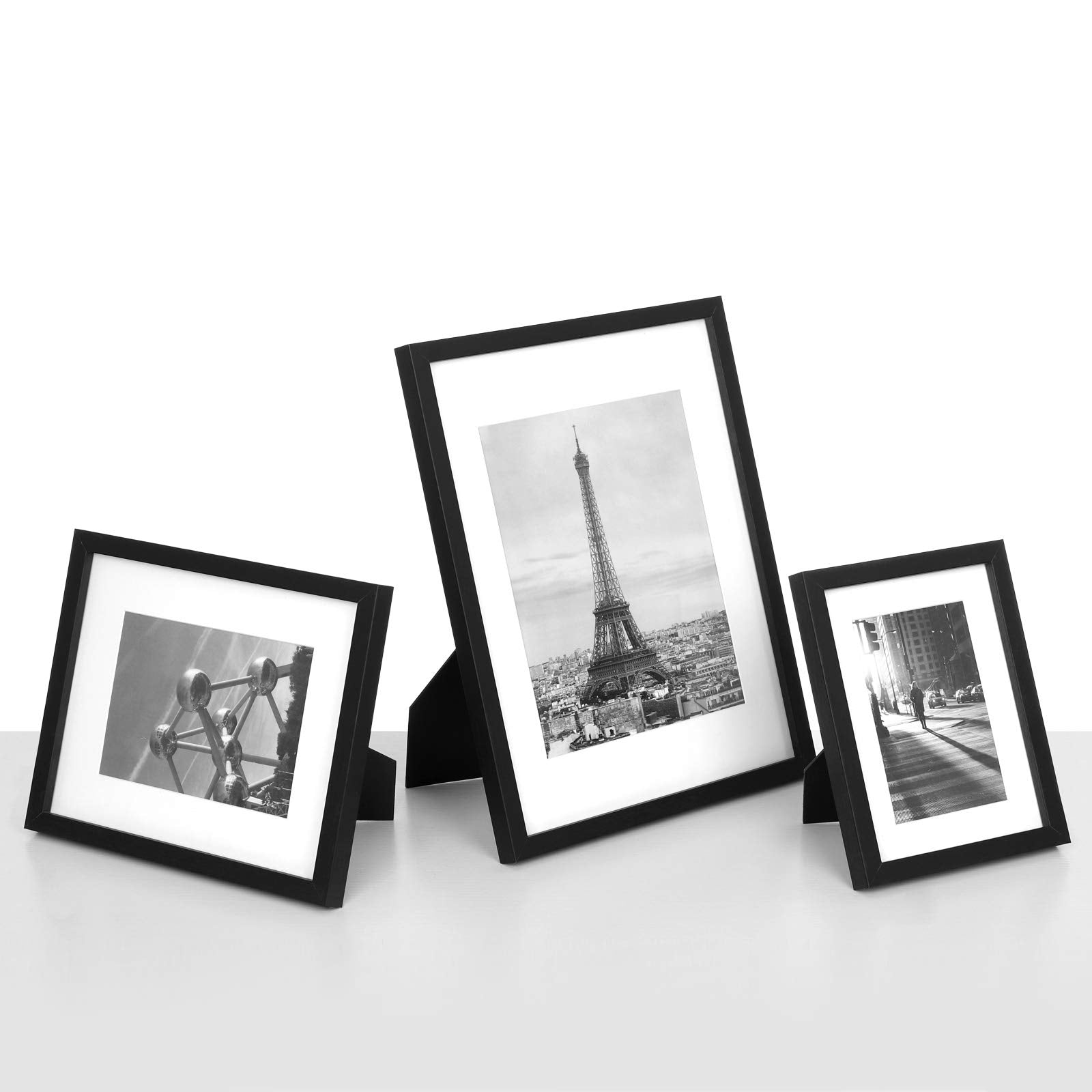 SONGMICS frames support both wall mounting and table display for flexible decor.