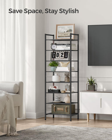 SongMICS compact closet setup showing efficient shoe storage.