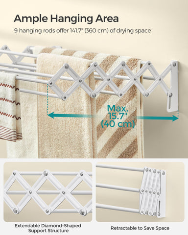 SongMICS diamond-frame construction provides sturdy support for everyday laundry