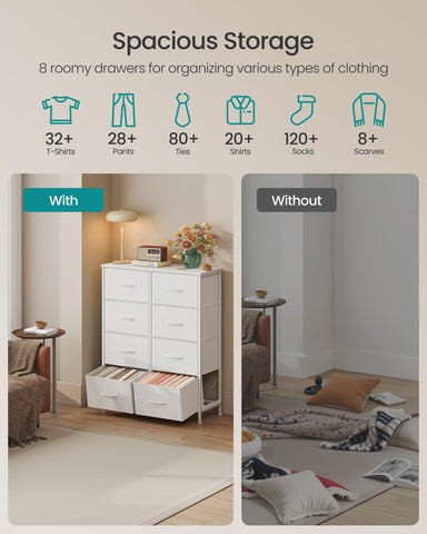 Durable steel frame and MDF top provide sturdy daily use.