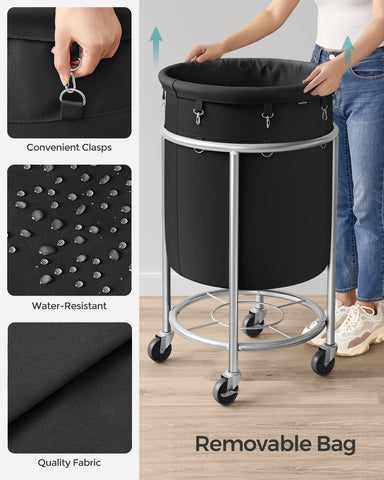SONGMICS easy-assembly system with numbered parts