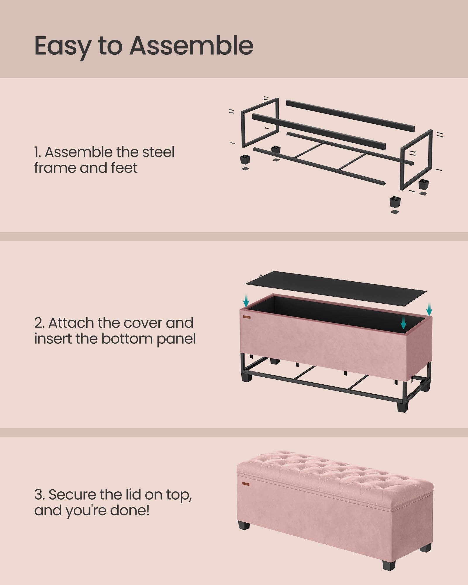 SONGMICS versatile use as entryway shoe bench or living room table