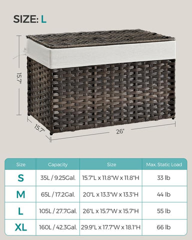 SONGMICS foldable design for compact storage when not in use.