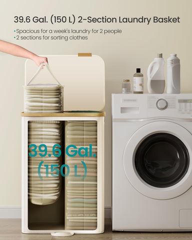 SONGMICS foot loop enables effortless lifting of bags.