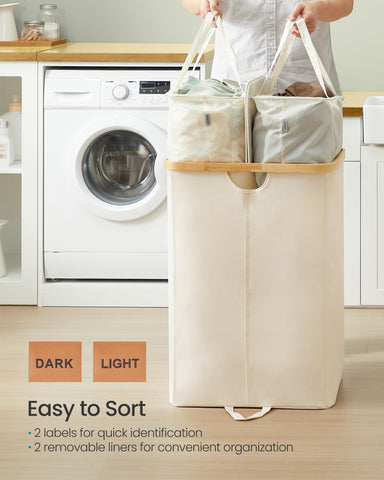 SONGMICS foot loop lift for quick bag removal without bending