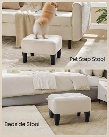 SONGMICS carrying handle makes it easy to move between rooms.