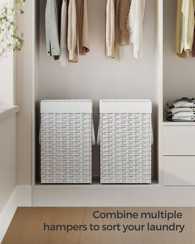 Songmics 65 L capacity fits a full load with space savings