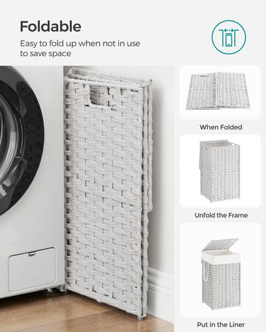 Songmics Floor-friendly feet protect floors while moving
