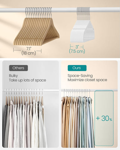 SONGMICS 360-degree swivel hook enables flexible hanging and access