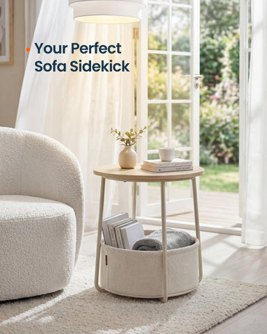 SONGMICS HOME U-shaped steel legs provide sturdy support for everyday use.