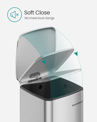SONGMICS inner bucket with side handles for simple bag changes