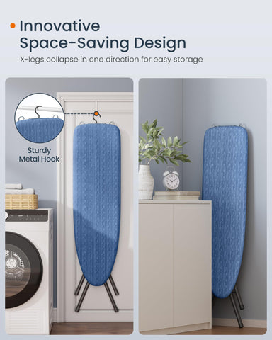SONGMICS ironing board 4-layer cover and padding for a smooth ironing surface