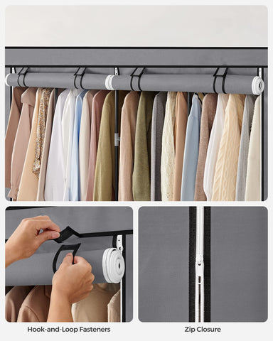 SONGMICS large dimensions offer ample wardrobe space