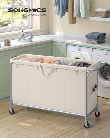Songmics laundry basket removable liner for portable laundry transfer