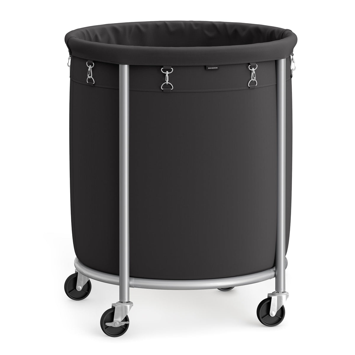 SongMics rolling laundry basket with wheels enables easy transport between rooms