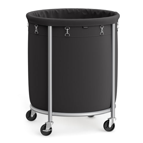 SongMics rolling laundry basket with wheels enables easy transport between rooms