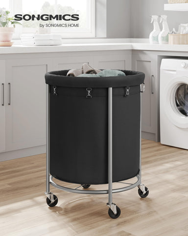 SongMics steel-frame design supports heavy loads for large laundry days