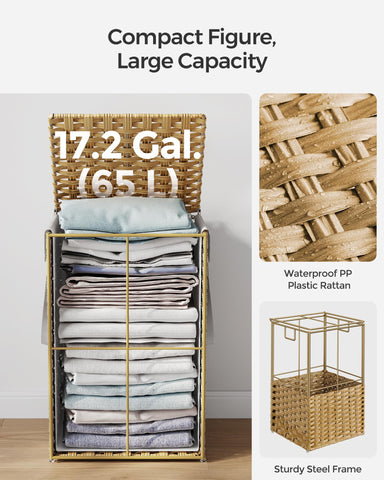 SONGMICS foldable design allows easy storage when not in use