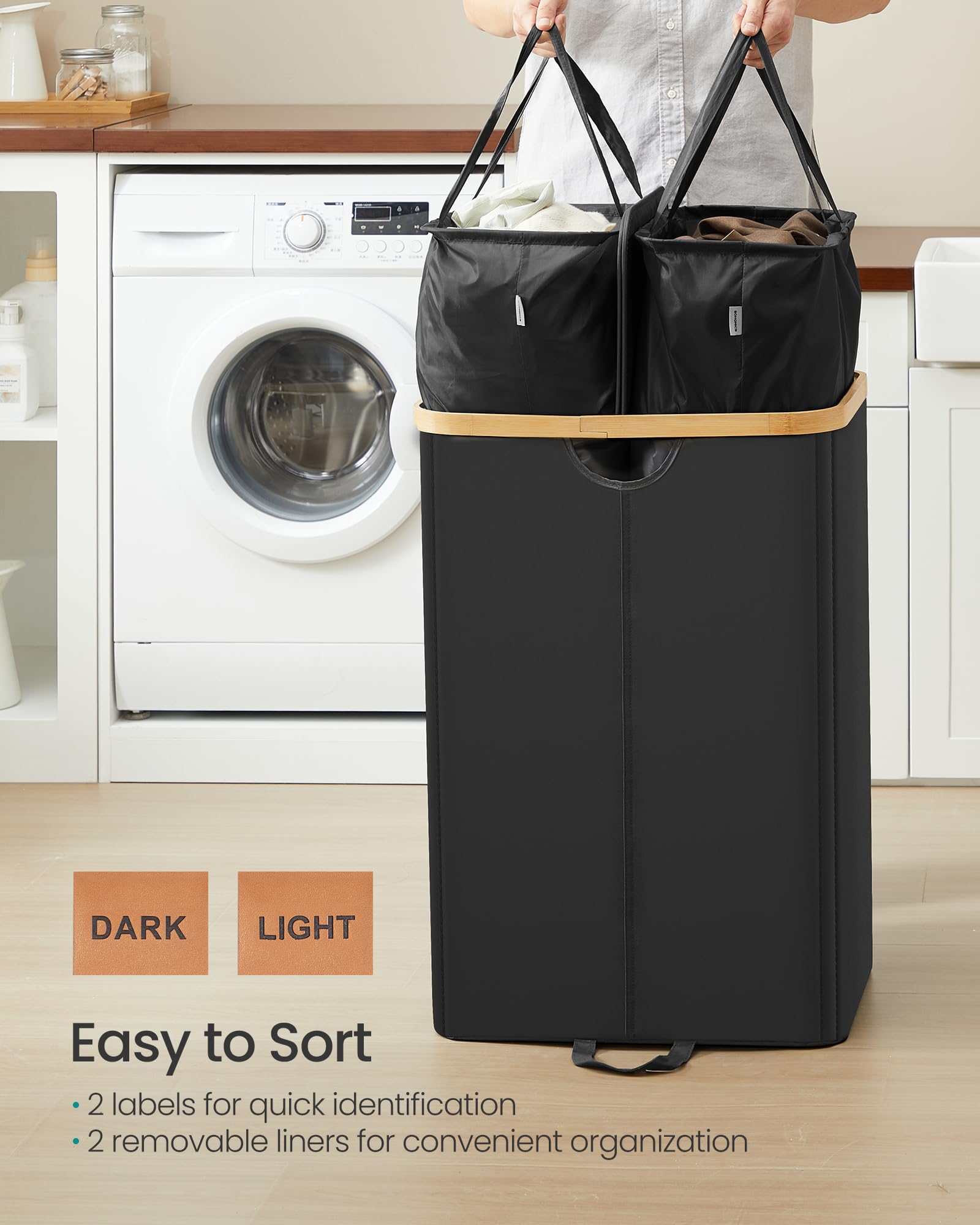 Songmics foot loop enables easy lifting and transport.