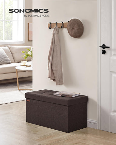 SONGMICS Mazie lid with corner guards protects the top during use