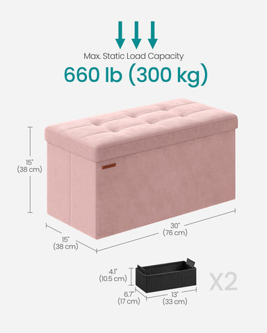 Songmics Mazie used as a versatile coffee table in a living space