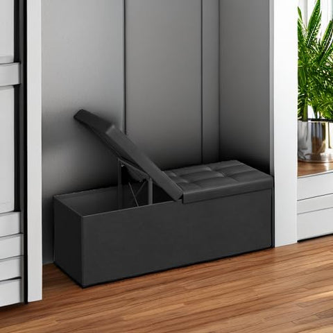 SONGMICS Mazie padded seat uses high-density foam for comfort.