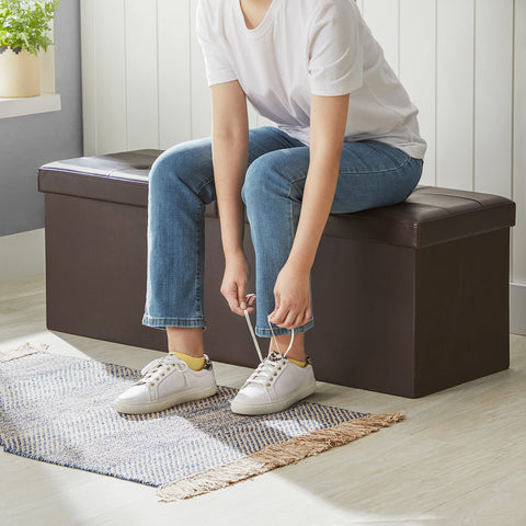 SONGMICS MAZIE soft-foam padded seat for comfortable seating.