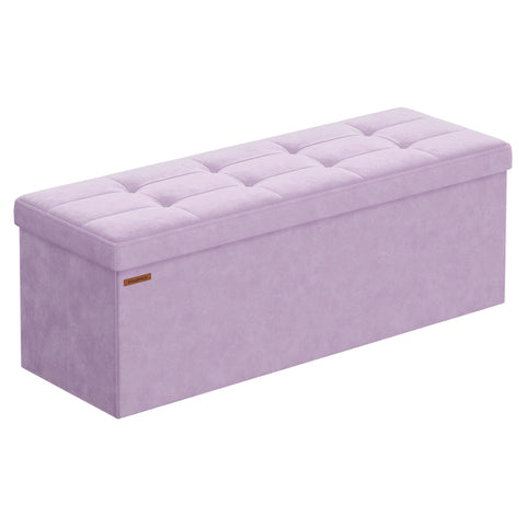 SongMics Mazie storage ottoman foldable for quick setup and flexible seating