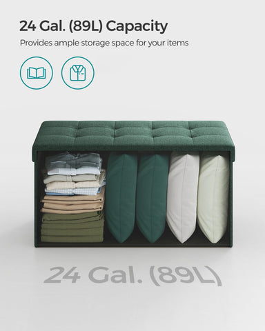 SONGMICS Mazie under-bed storage demonstrating space saving use