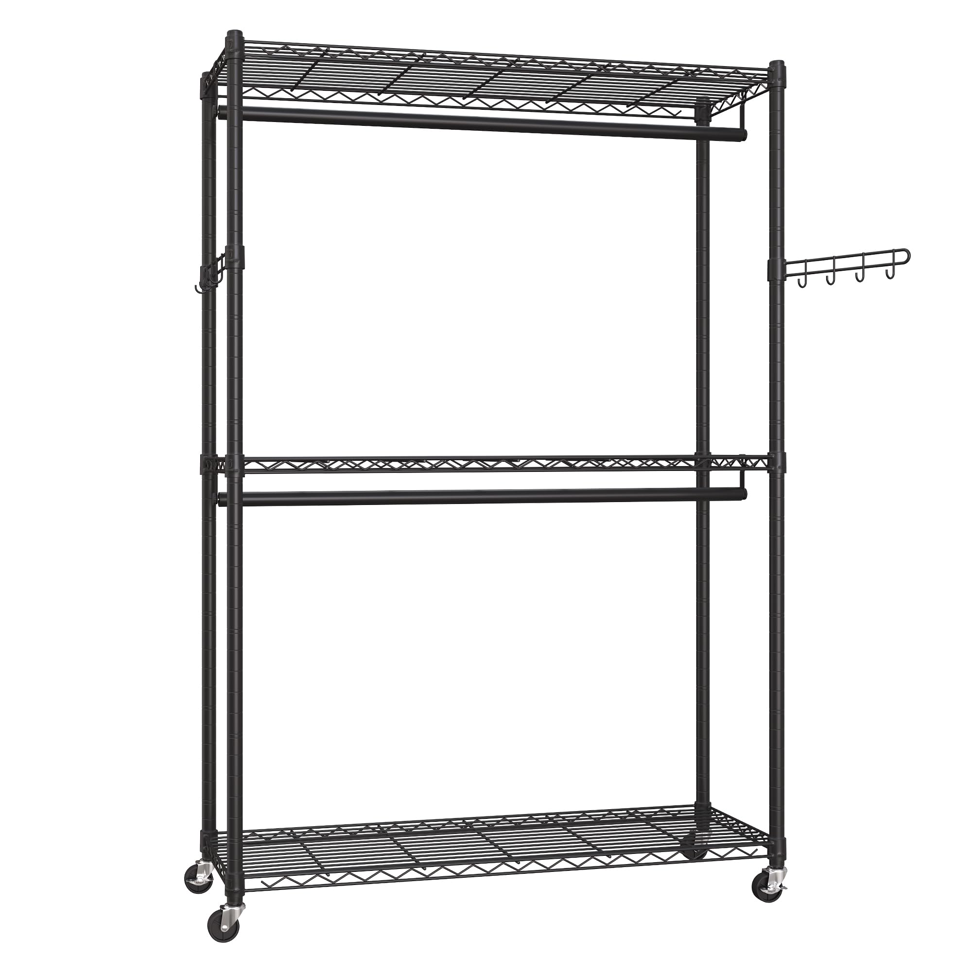 SONGMICS portable garment rack suitable for dorms and apartments
