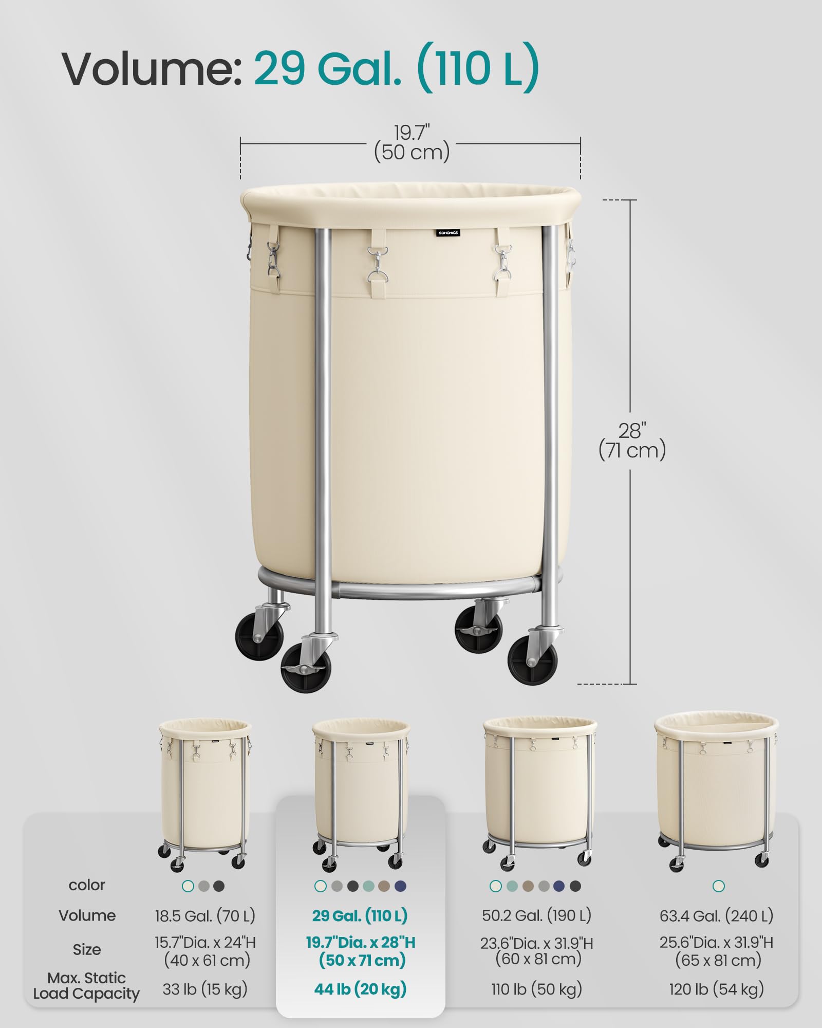 SongMics rust-resistant powder-coated tubes resist wear over time.