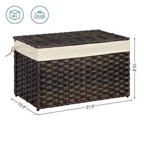 SONGMICS removable liner polycotton demonstrates convenient washing and reuse
